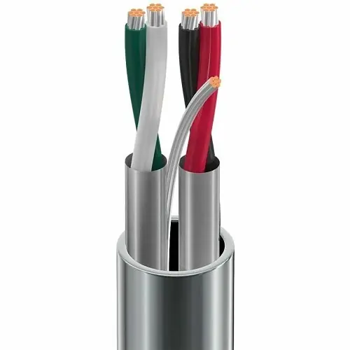 Belden 8723060U500 22/2 Audio, Control and Instrument Cable, PVC, 500' (152.4m) UnReel, Chrome