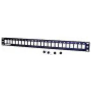Ortronics OR-SPKSU24 TechChoice Unloaded Patch Panel Kit 24-Port Black