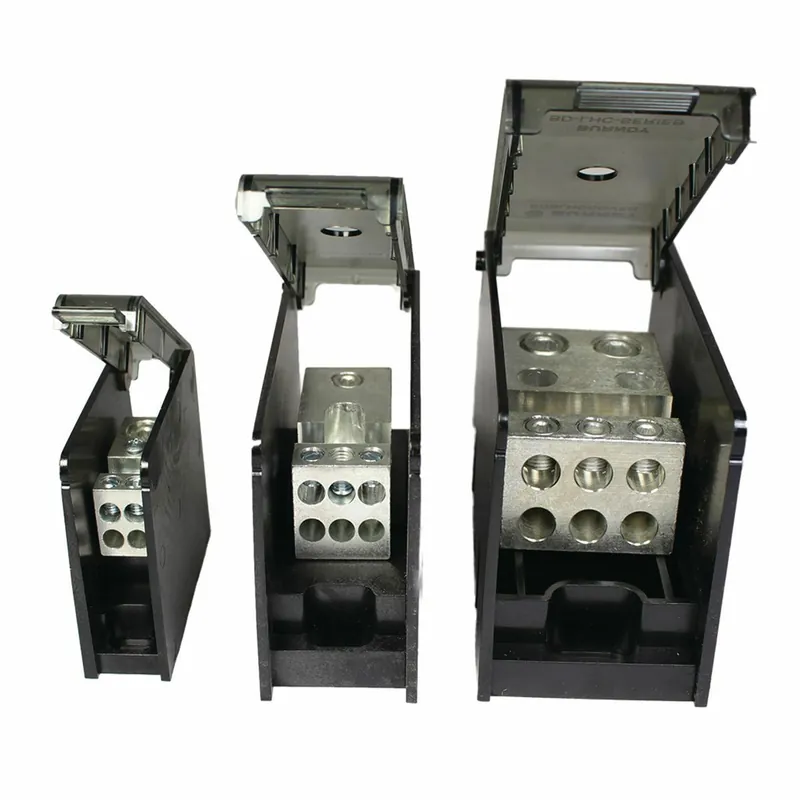 BURNDY BDBLHC223501 Terminal Block Covers AWG 6 - 350 KCMIL (Run) AWG 6 - 350 KCMIL (Tap)
