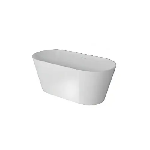Jason International Inc A3067F Hydrotherapy Oval Soaking Bath Tub 66-1/2 inch x 29-5/8 inch x 23-5/8 inch