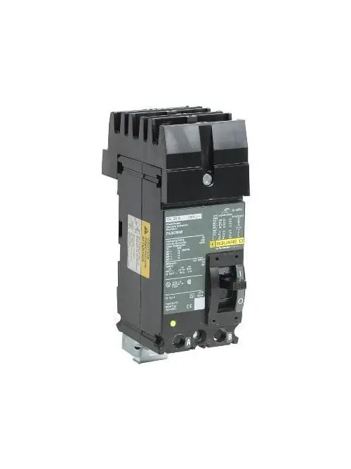 Square D FA26030AB 2-Pole 30 Amp 600 Volt Thermal Magnetic Molded Case Circuit Breaker