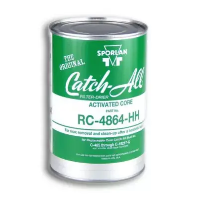 Parker Sporlan 404380 Drier Core RC-4864-HH 48 Cubic Inches Activated Charcoal Core Fits C-480 to C-19200 RSF Shells
