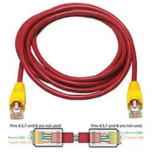 Allen Tel AT1525-REC Cat 5e Crossover Cable 25 ft. Replacement MPN