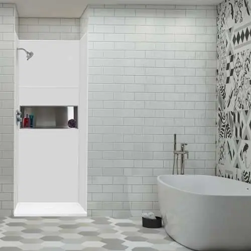 Jiangsu Fashion Composite S&T FLU3636C-31 Shower Base 36x36 Ultra Low Center