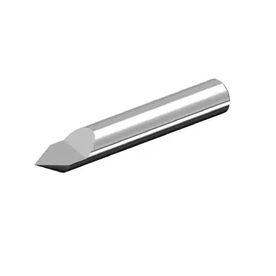 Micro 100 RNC-250-1 M100 1/4x2.1/2 90Deg SnGL END Carb Engraving Tool