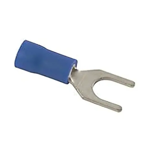 NTE Electronics 76-IST16-06L Splice Connector, 16-14AWG, Spade Terminal, #6 Stud, 50 Per Pack