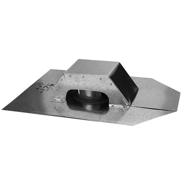 Cody Company 9276 6-in Fan Vent Galvanized Metal