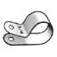 EMC ENCC050 Nylon Cable Clamp 1/2 Loop Diameter #8 Screw Box of 100