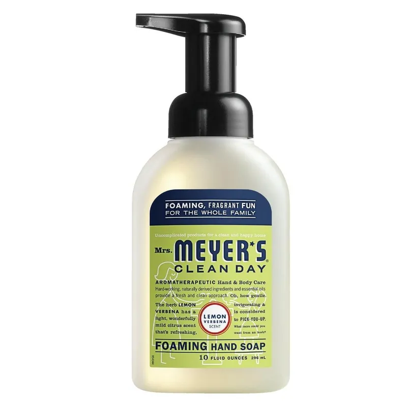 Mrs Meyers 12166 Clean Day Foaming Hand Soap 10 Oz Lemon Verbena