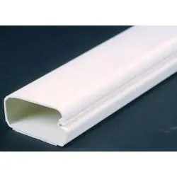 Wiremold 2900-WH Latching Raceway 1-Piece 1-Channel Non-Metallic PVC White