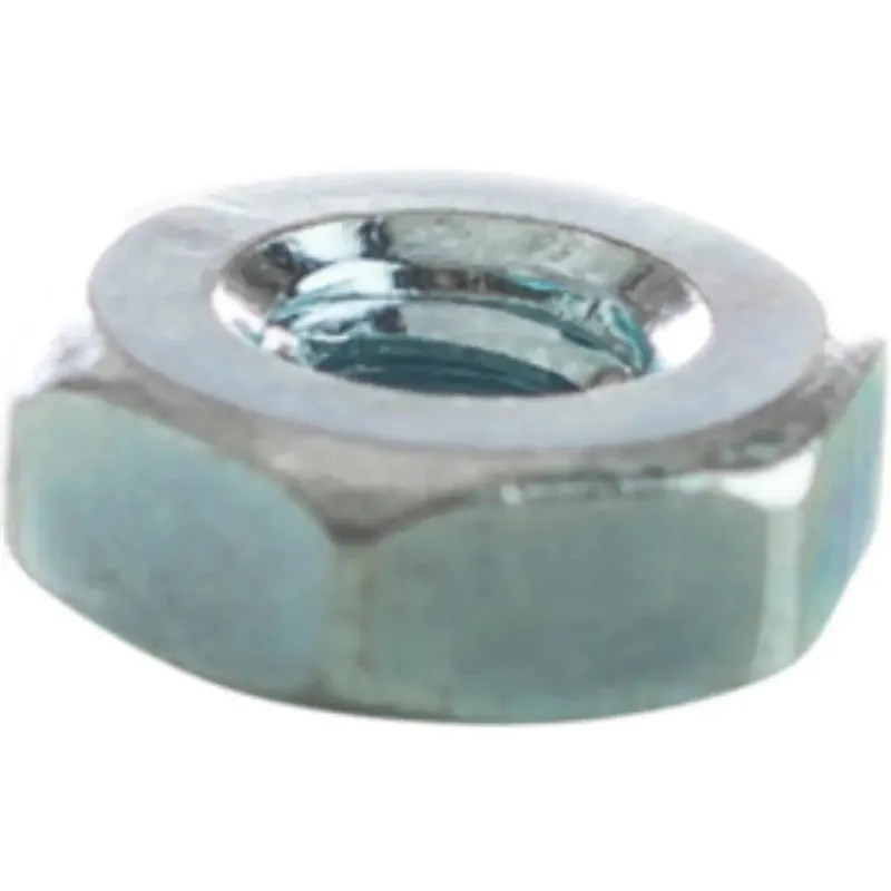 Minerallac 40105J 6-32 Hex Nut, Zinc Plated
