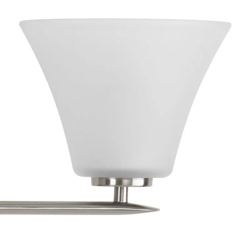 Progress Lighting P4623-09 Bravo 5 Light 100W Chandelier Brushed Nickel