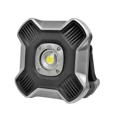 Feit Electric WORK2000 LED Portable Work Light, 350/750/1200/1600/2000 Lumens, 6.7 in L x 6.7 in W x 1.9 in D, 6500 K