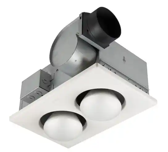 Broan-NuTone 9427P Bulb Heater/Ventilation Fan 120 Volt 70 CFM 9427P