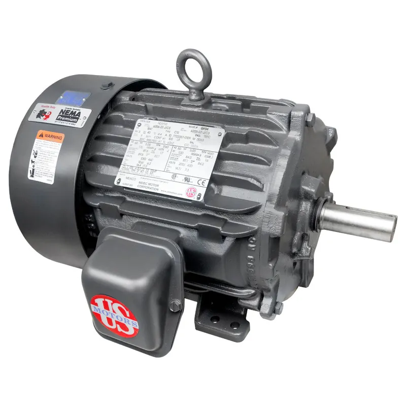 US-Nidec HD20P2G General Purpose Motor 20 HP 1800 RPM 575V