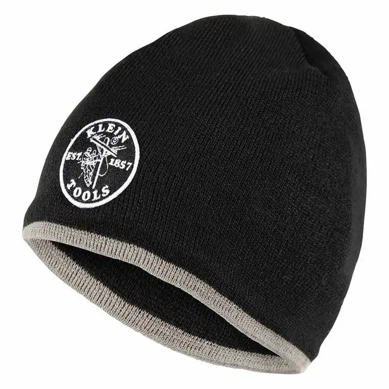 Klein Tools 60158-SEASONALITEMONLY Tradesman Pro Knit Beanie with Fleece Lining One Size Fits Most
