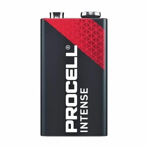 Procell PX1604 Intense Power Alkaline 9V Battery Pack of 12