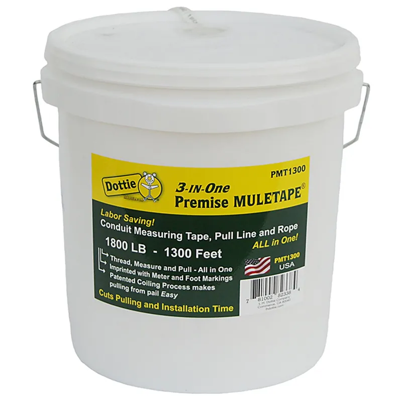 LH Dottie PMT1300 Premise Muletape 1800 lbs Load 5/8 in Width 1300 ft Length