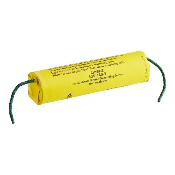 Cherne 72638 Air-Loc Smoke Testing Smoke Candle Duble Wick 3 Minute