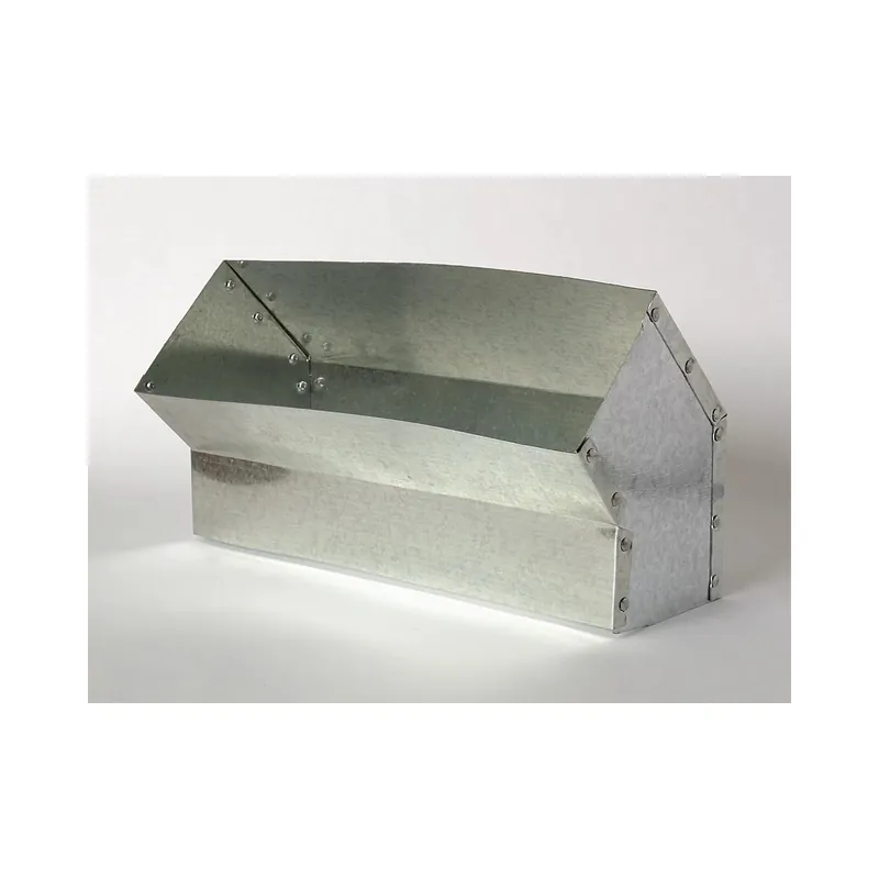 Miami Tech WS4510 Wall Stack Shortway 45 Degree Elbow 3-1/4in x 10in Steel
