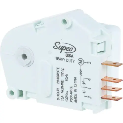 Defrost Timer for Continental Refrigerator 4-960 for Continental Refrigerator WBB2952408