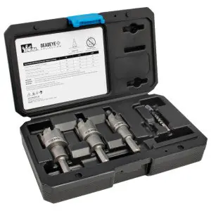 Ideal Industries 36-811 Carbide Tipped Hole Cutter 4 Pc Kit