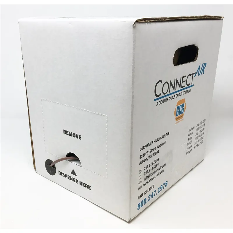 Connect-Air W222P-2147BRNJC SA Bus Cable 22/2pr 1000ft Brown