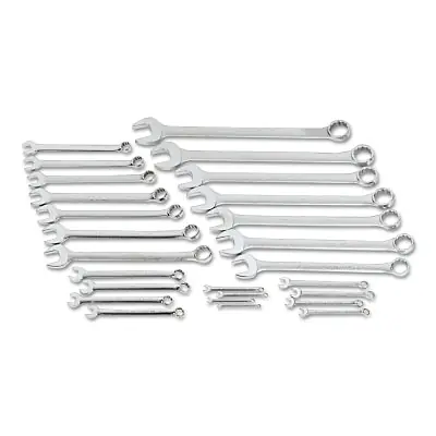 PROTO J1200-80ASD 26 Piece Satin Combination Wrench Set - 12 Point