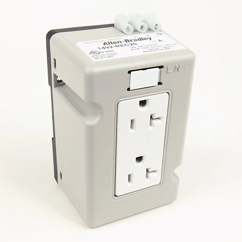 Rockwell Automation 1492-REC15 DIN Rail Receptacle 15 Amp Panel Receptacle