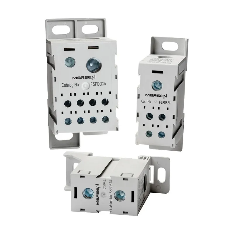 Mersen FSPDB5A FER Finger Safe Power Distribution Block 600 VAC 840 A 1 Pole