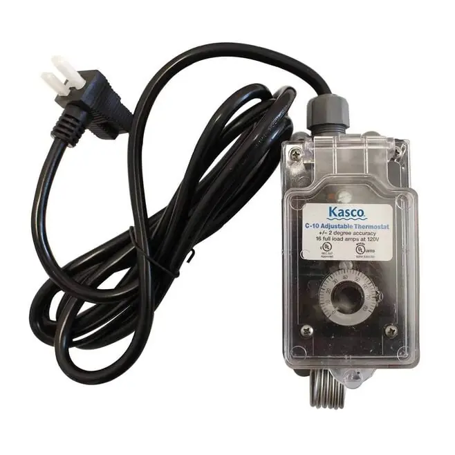 KASCO MARINE C-10 Adjustable Temperature Control/Thermostat