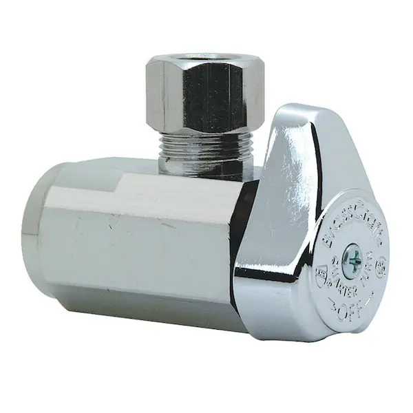 Brasscraft G2R15X 1/4 Turn Angle Water Supply Stop, FIP x OD Comp