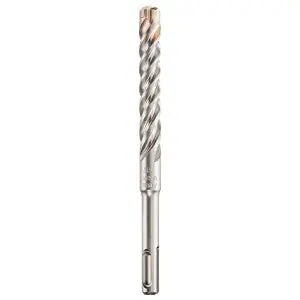 MX4 48-20-7374 4-Cutter Rotary Hammer Drill Bit Carbide Solid Tip 10 in Flute L 12 L x 0.5 H x 0.5 W in.