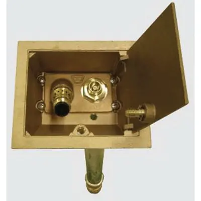 Woodford Y95-3 Freezeless Yard Hydrant Anti-Siphon 3/4 in FNPT 3 ft