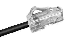 Commscope CO166S2-01F007 Copper Patchcord Cat 6 Reduced Diameter LS-CM 4 Pair Stranded Black 7 ft.