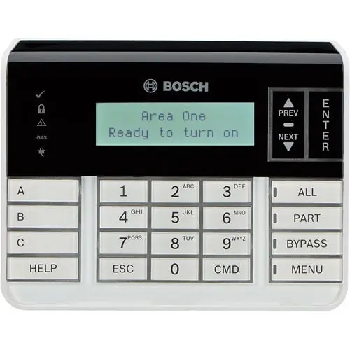 Bosch B920 Security Keypad 12V DC Single Pack - DS-B920