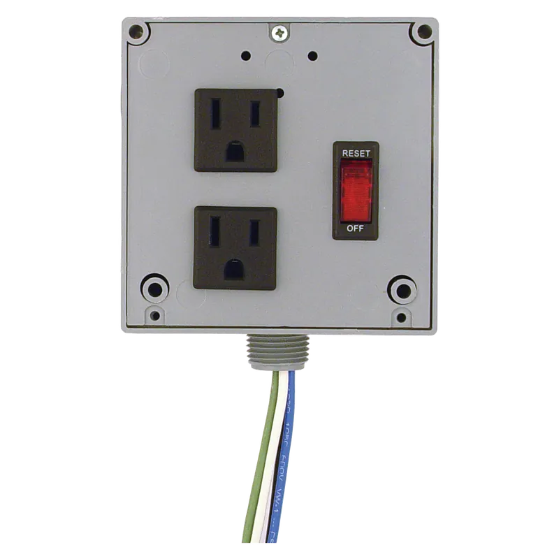 Functional PSPW2RB4 Power Control Center 4A Breaker Switch 120Vac