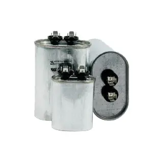 York S1-CAP37250F Flat Aluminum Single Run Capacitor 25 uF 370 VAC