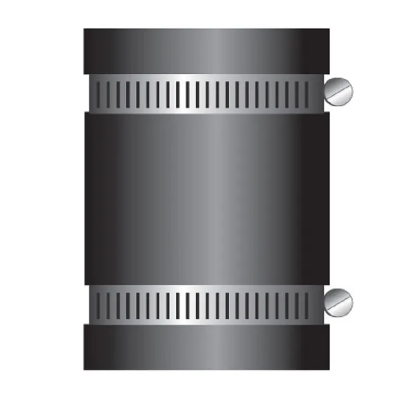 NATIONAL PIPE & PLASTICS INC PCX56-125 COUPLING 1-1/4 PVC/STL W/CLAMP