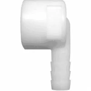 Bramec 0624 Nylon Elbow: 3/4 FPT x 3/4 Barb (4/Pk)