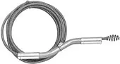General Wire L-15FL1-DH Cable Auger Drain 1/4x15' with Drop Head