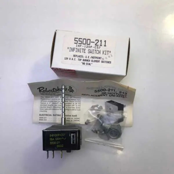 Robertshaw 5500-211 Infinite Switch