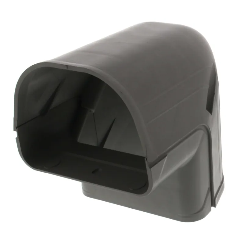 Fortress 84243 3.5 90 Outside Vertical Elbow - LCO92G Gray