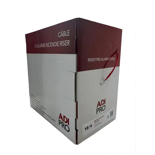 ADI PRO RN-2002506 18/4 Riser Fire Alarm Cable, Unshielded, FPLR, CL3R, FT4, 500'