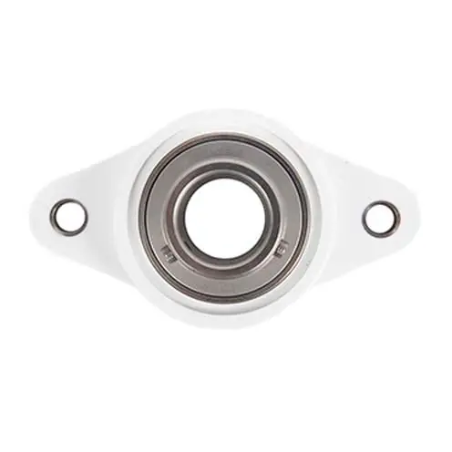Timken SUCPLFL206-20/F Flange-Mount Ball Bearing Unit - 1-1/4 in Bore, 2-Bolt Flange Mount, Set Screw Locking