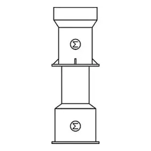 Sigma VB266 Valve Box with Water Lid 39 - 60 in 2-Piece Screw