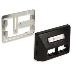 Siemon Company MX-UMA-01 Modular Furniture Adapter Universal 4 Openings
