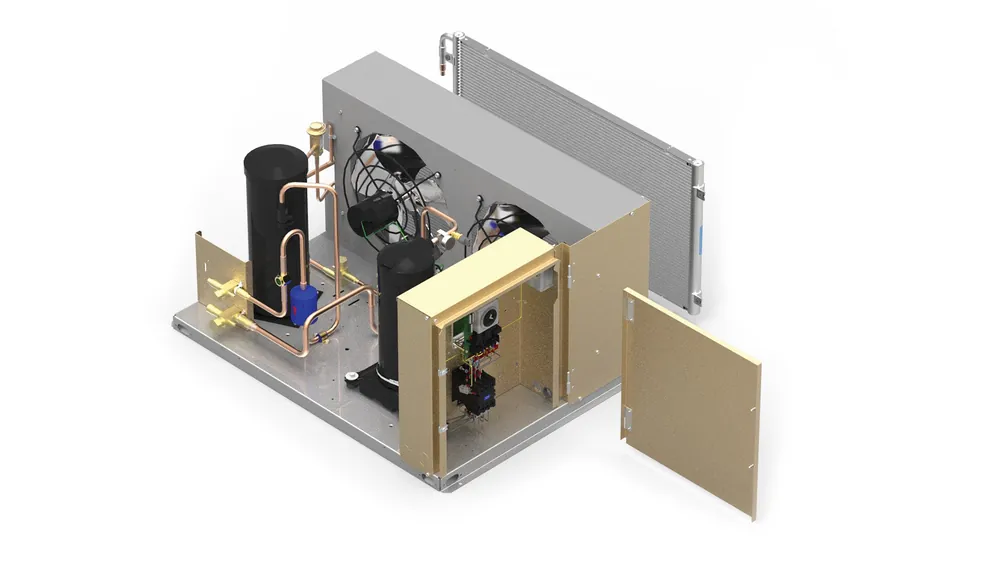 Bohn LCH0012MBACZA0000 Air-Cooled Condensing Unit 0.5-6 HP