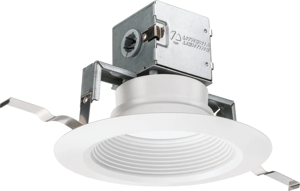 Acuity Brands Lighting 6JBKRD40K90CRIMW Lithonia Lighting 6JBK RD 40K 90CRI MW OneUp Round LED Direct-Wire Recessed Downlight 40K90CRI