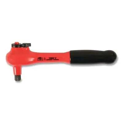 Wiha Tools 12852 Insulated Ratchet 3/8 in Drive 7-1/2 in OAL
